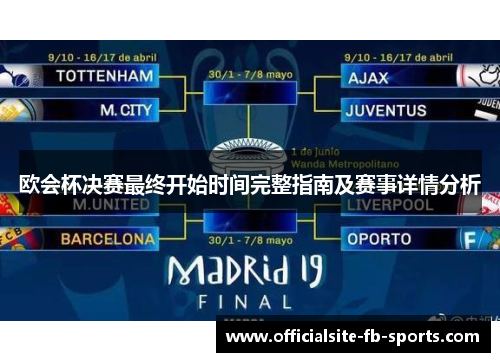 欧会杯决赛最终开始时间完整指南及赛事详情分析