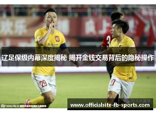 辽足保级内幕深度揭秘 揭开金钱交易背后的隐秘操作